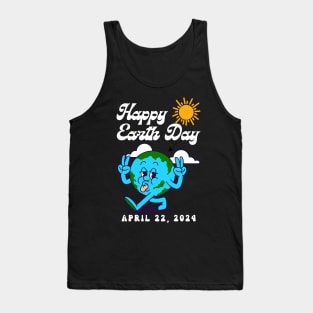 Funny Happy Earth Day 2024. V2 Tank Top